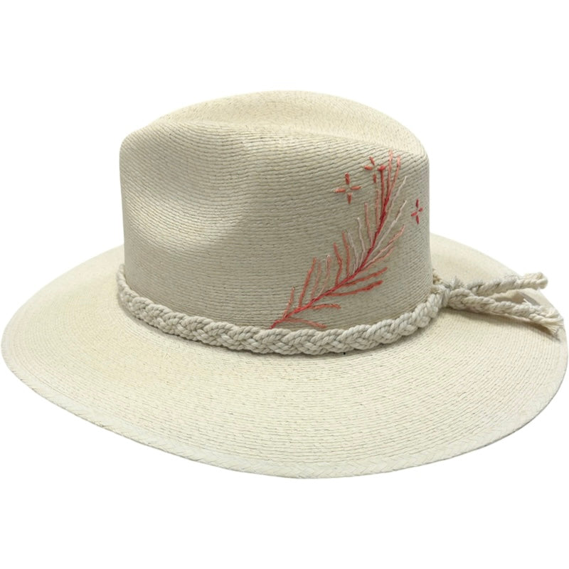 Baldiz "Pink Feather" Hat
