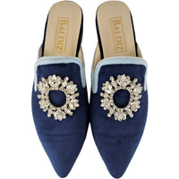 Navy Velvet Amelia Cocktail Slide