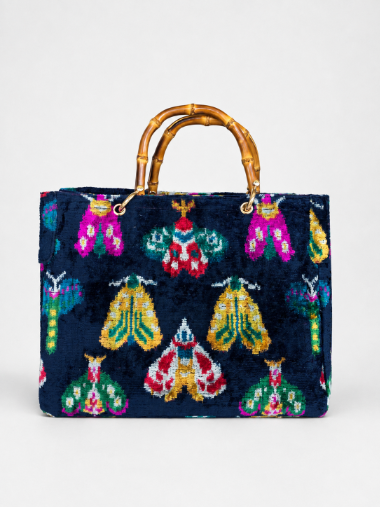 Oxford Blue Bug Avery Bamboo Bag