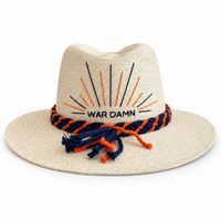 Navy and Orange Sparks Hat