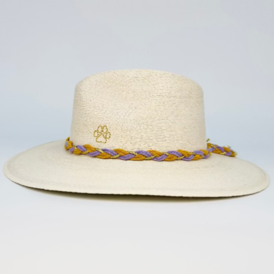 Purple and Gold "Callin' Baton Rouge" with Paw Print Hat