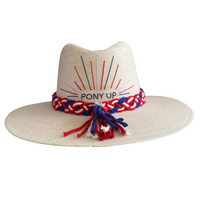 Red and Blue Sparks Hat