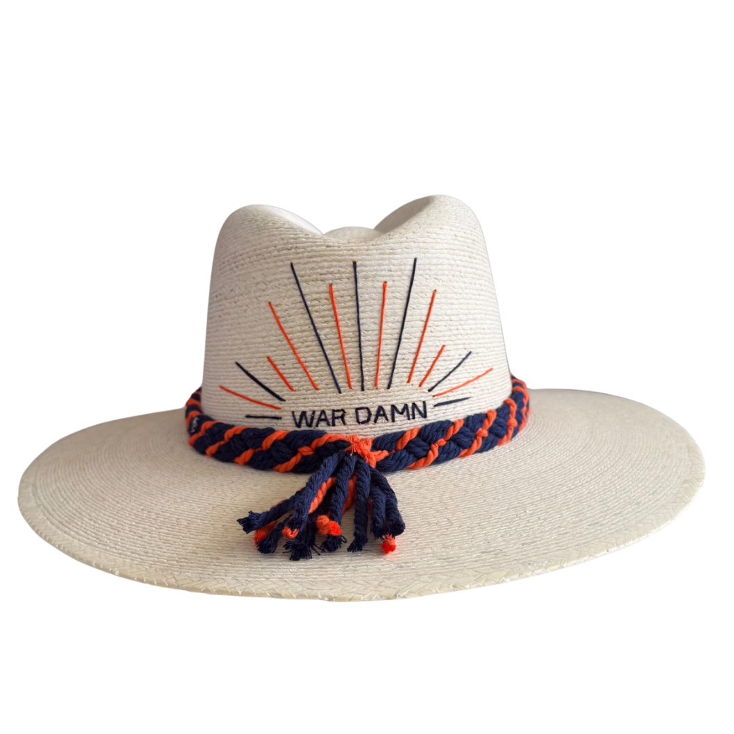 Navy and Orange Sparks Hat