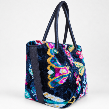 Oxford Blue Bug Margot Tote