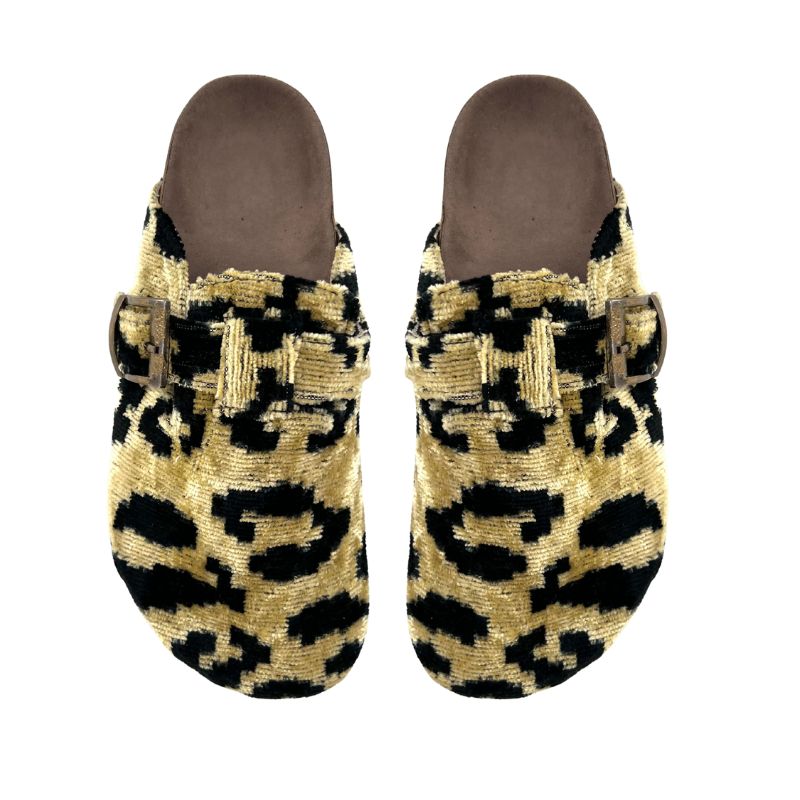 Leopard Patterned Tula Slide