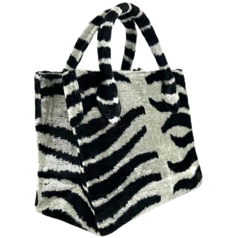 Zebra Print Small Avery Bag