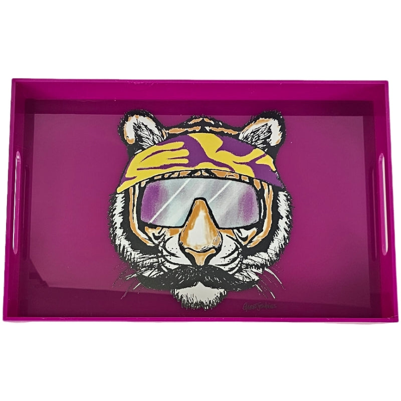 LSU Tigers Acrylic Tray